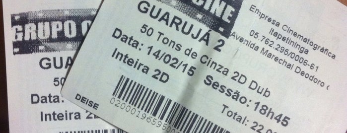Cine 3 La Plage is one of Guarujá.