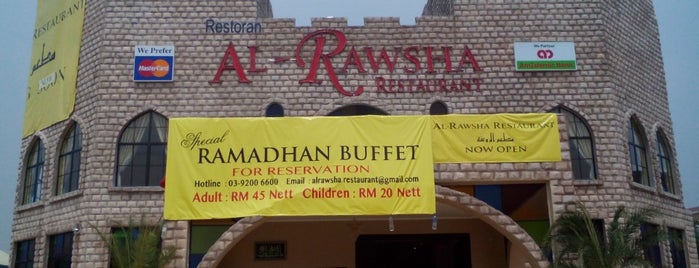 Al Rawsha Restaurant is one of ꌅꁲꉣꂑꌚꁴꁲ꒒'ın Beğendiği Mekanlar.