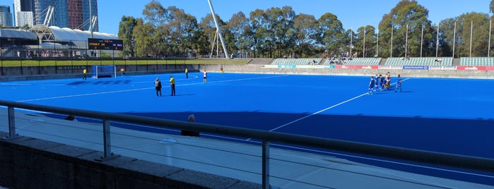 Sydney Olympic Park Hockey Centre is one of olympics.