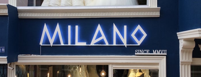 Milano Gelinlik is one of สถานที่ที่ Aslıhan ถูกใจ.