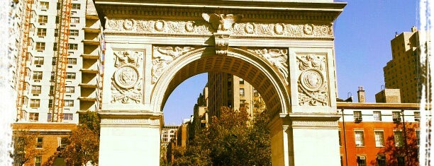 Washington Square Arch is one of New York City.