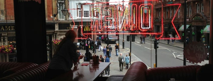 Jamie Oliver's Diner is one of London.