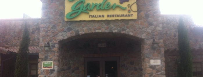 Olive Garden is one of Orte, die Monty gefallen.