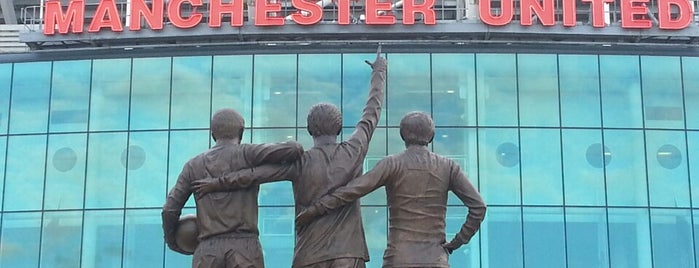 Old Trafford is one of Hideyukiさんのお気に入りスポット.