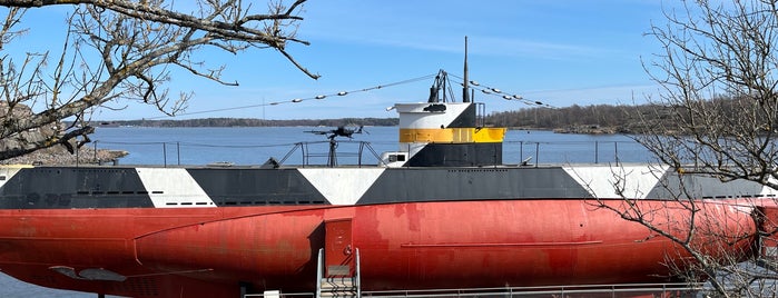 Sukellusvene Vesikko is one of Helsinki.