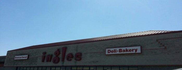Ingles Market is one of Edie’s Liked Places.