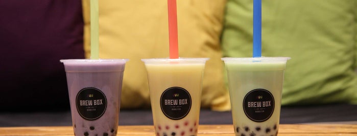 Brew Box Bubble Tea is one of London to-do.