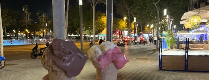 Gelats Dino is one of The 15 Best Places for Crema in Barcelona.