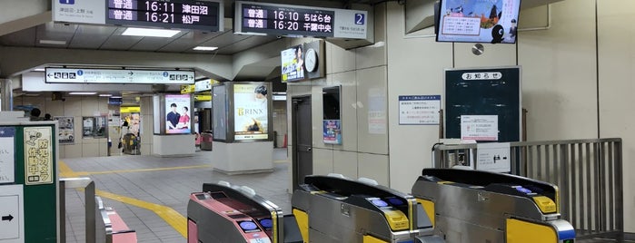 京成千葉駅 (KS59) is one of きんモザの聖地.