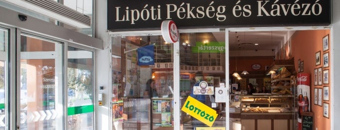 Lipóti Pékség is one of Kornél : понравившиеся места.
