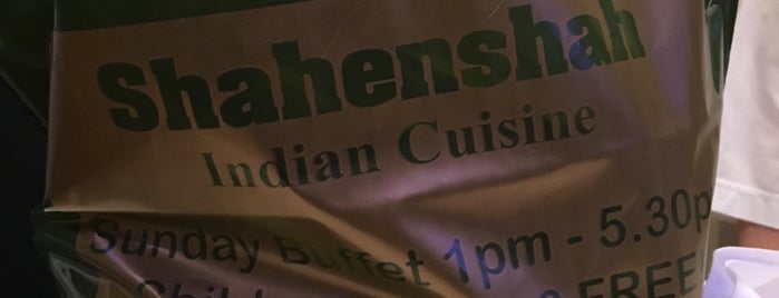 The Shahenshah is one of favorite restaurants.