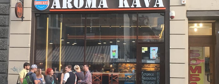 Aroma Kava is one of Lviv.