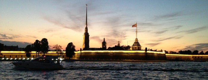 Peter and Paul Fortress is one of UNESCO World Heritage Sites in Eastern Europe.