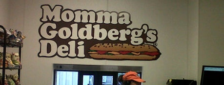 Momma Goldberg's Deli is one of Huntsville Restaurants.