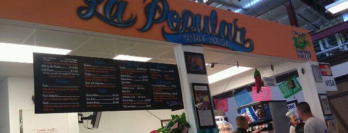 La Popular Tamale House Dallas Farmers Market is one of ᴡ’s Liked Places.