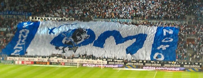Stade Vélodrome is one of France.