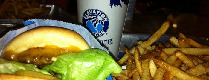 Elevation Burger The Avenues is one of Favorites.