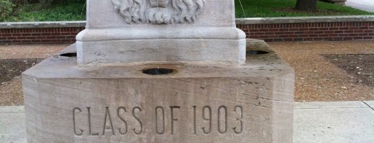 Stone Lions Fountain is one of Purdue Graduate Bucket List.