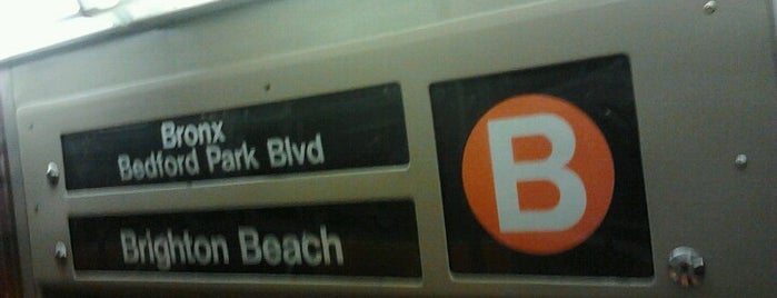 MTA Subway - B Train is one of Forms of transportation.