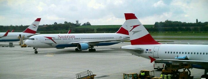 Vienna International Airport (VIE) is one of Airports.