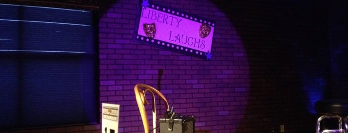 Liberty Laughs Comedy Club is one of Locais salvos de Mary.
