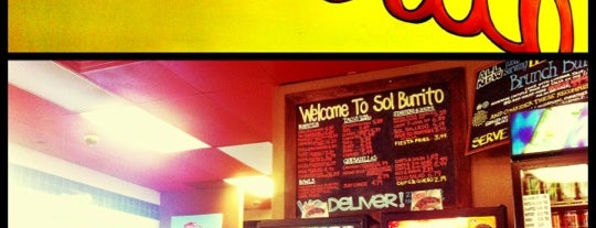 Sol Burrito is one of Kaleigh's Saved Places.