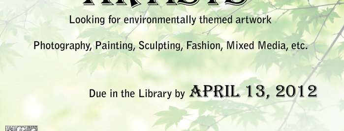 Weinberg Memorial Library (University of Scranton) is one of Earth Week Events.