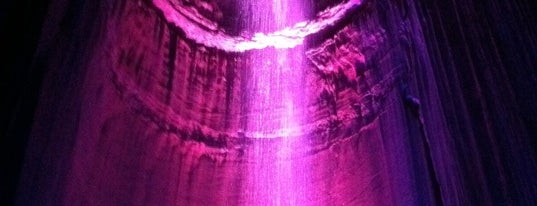 Ruby Falls is one of Chattanooga.