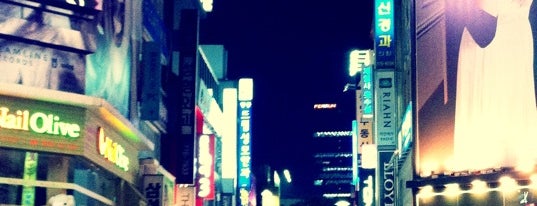 Myeongdong Street is one of 10,000+ check-in venues in S.Korea.