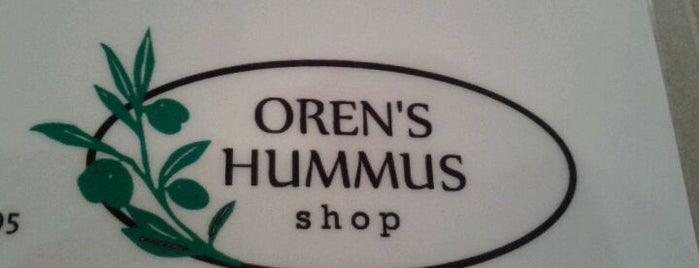 Oren's Hummus is one of Best Falafel.