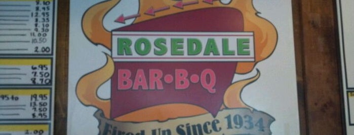 Rosedale BBQ is one of KC's Best BBQ Joints.