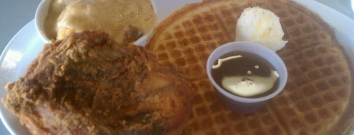 Home of Chicken and Waffles is one of Oakland for Foodies.