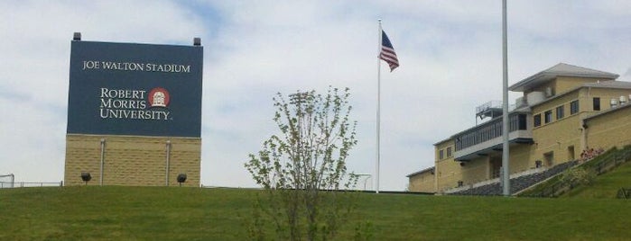 Joe Walton Stadium is one of Scenic Venues for Your Grad Pic.