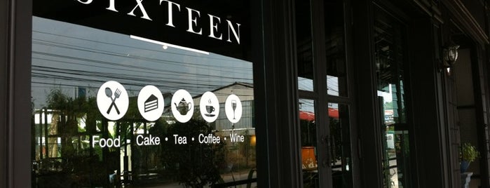 Cafe' Sixteen is one of โคราช - ร้านนี้มีฟรี WiFi.
