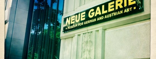 Neue Galerie is one of New York To Dos.