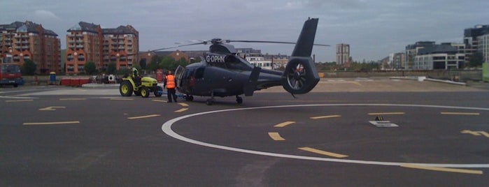 The London Heliport is one of Airports.