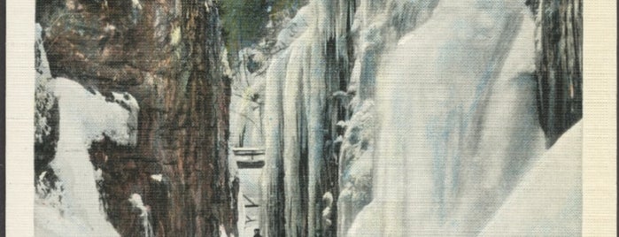 Flume Gorge is one of Winter in the Whites.