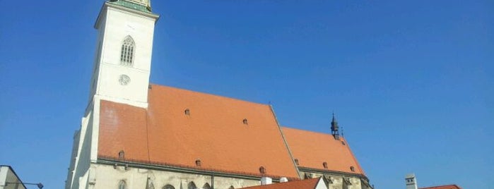 Katedrála svätého Martina is one of Bratislava - The Best Venues #4sqCities.