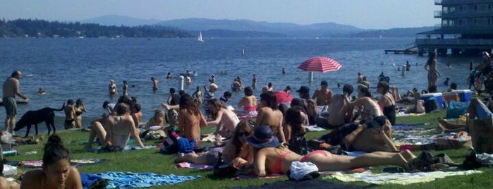 Madison Park Beach is one of Seattle's Best Views.