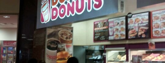 Dunkin' is one of Queens Center Mall.