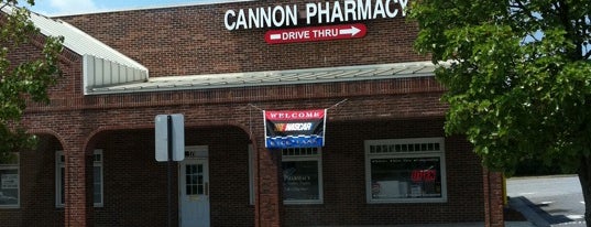Cannon Pharmacy is one of Lugares favoritos de Jenifer.