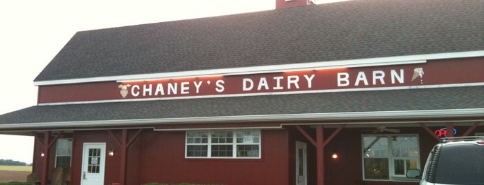 Chaney's Dairy Barn is one of B-Geezy Where the Livin' is easy.