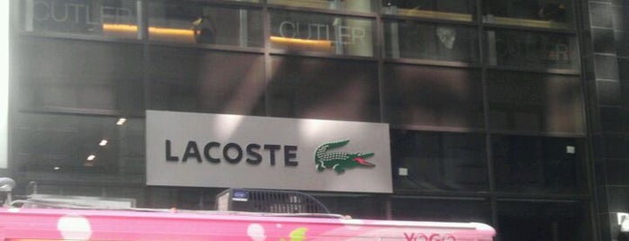 Lacoste is one of New York.