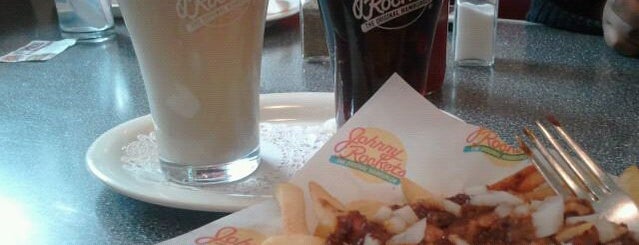 Johnny Rockets is one of Shirlington.