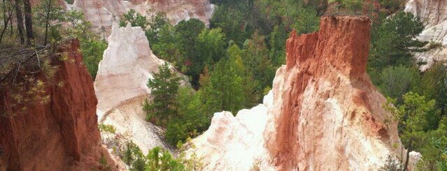 Providence Canyon State Park is one of Savannah.