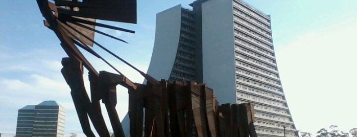 Monumento aos Açorianos is one of Porto Alegre.
