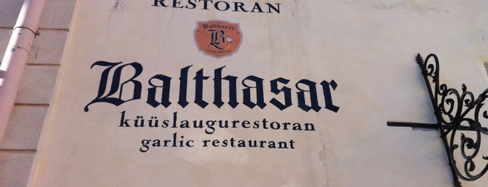Küüslaugurestoran Balthasar is one of To do in Tallinn.