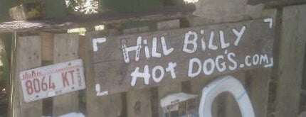 Hillbilly Hot Dogs is one of "Diners, Drive-ins & Dives" (Part 3, TX - WI).