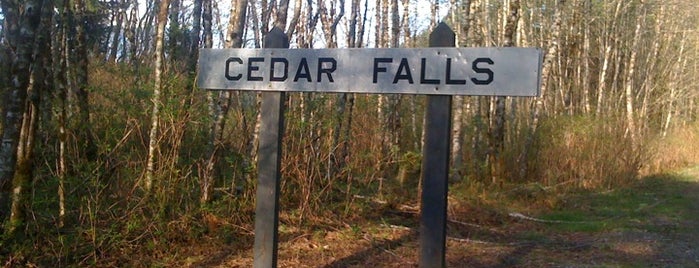 Cedar Falls Trailhead is one of sEATtle.