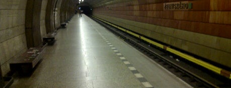 Metro =A= Želivského is one of Metro A.